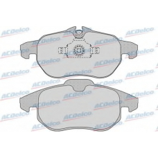 AC0581216D AC Delco Комплект тормозных колодок, дисковый тормоз