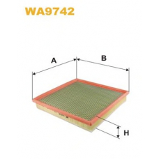 WA9742 WIX Воздушный фильтр