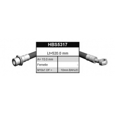 HBS5317 QUINTON HAZELL Тормозной шланг