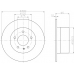 MDC1203 MINTEX Тормозной диск