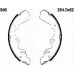 8100 60395 TRISCAN Комплект тормозных колодок