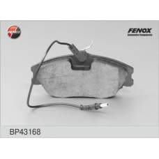 BP43168 FENOX Комплект тормозных колодок, дисковый тормоз