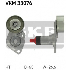 VKM 33076 SKF Натяжной ролик, поликлиновой  ремень