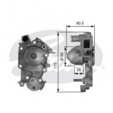Z80495 GATES Водяной насос