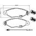 MDK0128 MINTEX Комплект тормозов, дисковый тормозной механизм