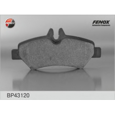 BP43120 FENOX Комплект тормозных колодок, дисковый тормоз