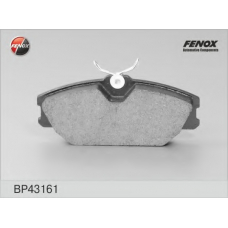 BP43161 FENOX Комплект тормозных колодок, дисковый тормоз