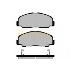 PA997 BRAKE ENGINEERING Комплект тормозных колодок, дисковый тормоз