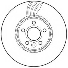 562643BC BENDIX Тормозной диск