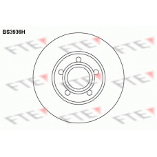 BS3936H FTE Тормозной диск