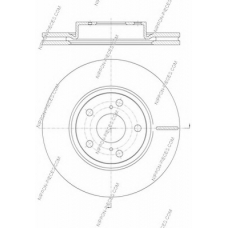 T330A151 NPS Тормозной диск