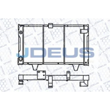 RA0210120 JDEUS Радиатор, охлаждение двигателя
