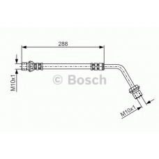 1 987 476 508 BOSCH Тормозной шланг