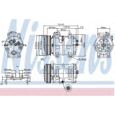 89317 NISSENS Компрессор, кондиционер