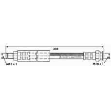 FBH6261 FIRST LINE Тормозной шланг