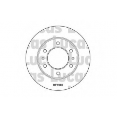 DF1920 TRW Тормозной диск