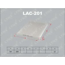 LAC-201 LYNX Cалонный фильтр