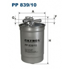 PP839/10 FILTRON Топливный фильтр