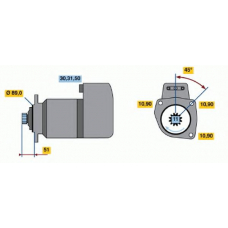 0 986 014 910 BOSCH Стартер