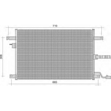 350203431000 MAGNETI MARELLI Конденсатор, кондиционер