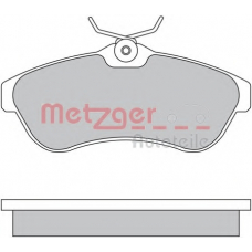 1170438 METZGER Комплект тормозных колодок, дисковый тормоз