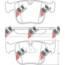 36714 OE ABS Комплект тормозных колодок, дисковый тормоз