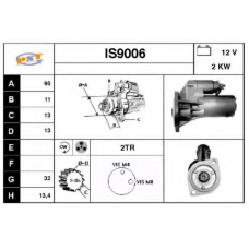 IS9006 SNRA Стартер