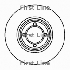 FBD216 FIRST LINE Тормозной диск