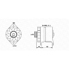 943346023010 MAGNETI MARELLI Генератор