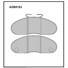ADB0183 Allied Nippon Тормозные колодки