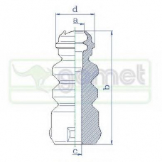 1111514 GOMET Буфер, амортизация