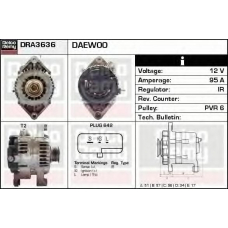 DRA3636N DELCO REMY Генератор