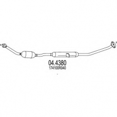 04.4380 MTS Катализатор