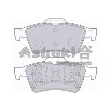 N009-36J ASHUKI Комплект тормозных колодок, дисковый тормоз