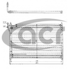 300144 ACR Конденсатор, кондиционер