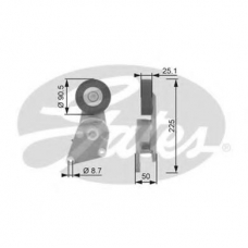 T38234 GATES Натяжной ролик, поликлиновой  ремень