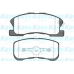 BP-1510 KAVO PARTS Комплект тормозных колодок, дисковый тормоз