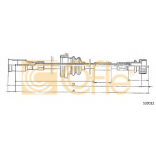 S20012 COFLE Тросик спидометра