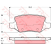 GDB1433 TRW Комплект тормозных колодок, дисковый тормоз