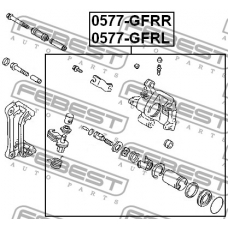 0577-GFRL FEBEST Тормозной суппорт