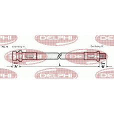 LH0913 DELPHI Тормозной шланг