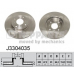 J3304035 NIPPARTS Тормозной диск