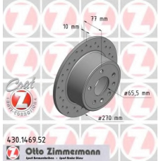 430.1469.52 ZIMMERMANN Тормозной диск