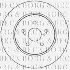 BBD4683 BORG & BECK Тормозной диск