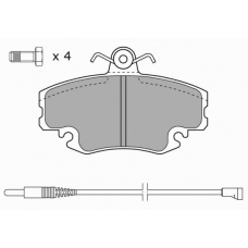 FBP-0920 FREMAX Комплект тормозных колодок, дисковый тормоз