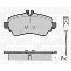 363916060517 MAGNETI MARELLI Комплект тормозных колодок, дисковый тормоз