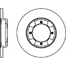 MDC935 MINTEX Тормозной диск