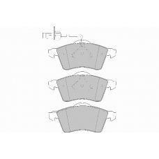 FD6946V NECTO Комплект тормозных колодок, дисковый тормоз