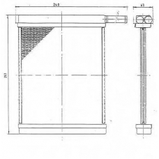 507339 NRF Теплообменник, отопление салона