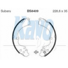 BS-8409 KAVO PARTS Комплект тормозных колодок